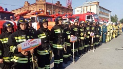 Уватские огнеборцы выступили в конкурсе «Лучший караул пожарно-спасательного подразделения»